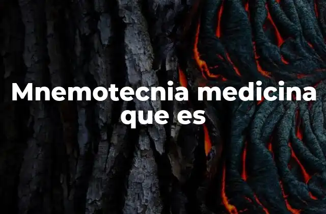 Técnicas de memorización para estudiantes de medicina