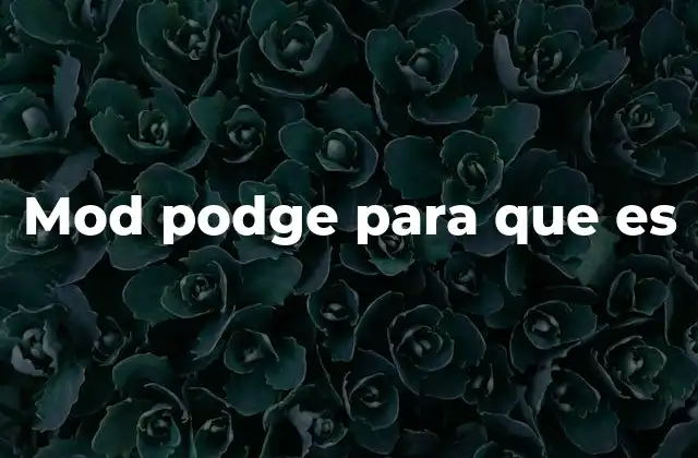 Mod Podge para que es