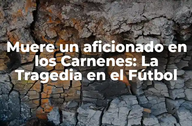 Muere un Aficionado en los Carnenes: la Tragedia en el Fútbol