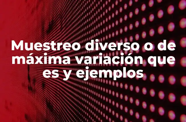 La importancia de la diversidad en la selección de casos