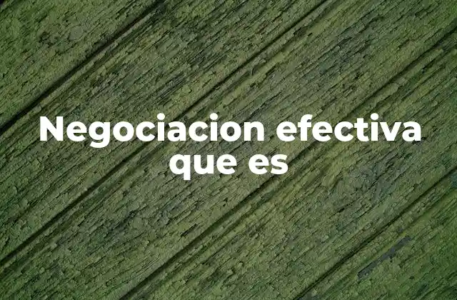 Claves para lograr acuerdos exitosos