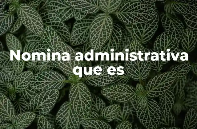 Nomina Administrativa que es 2 El papel de la nómina en la gestión de recursos humanos