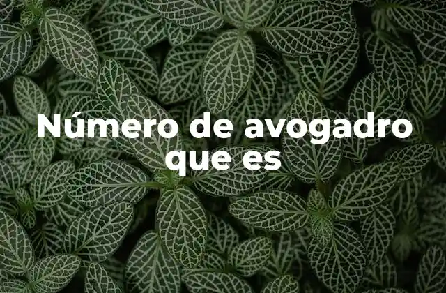 Relación entre masa y cantidad de sustancia