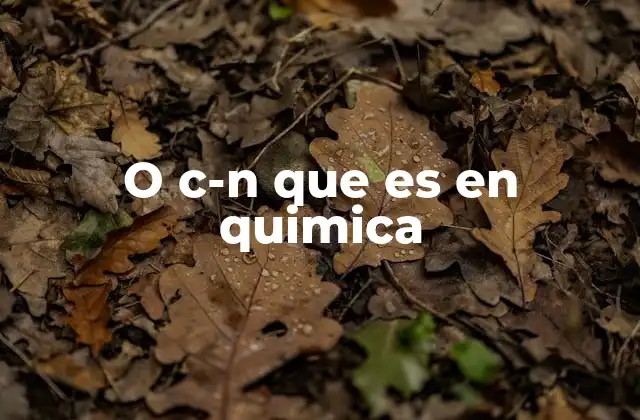 La importancia del enlace O–C–N en la química orgánica