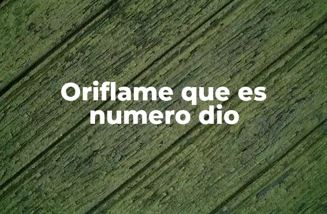 Oriflame que es Numero Dio 2 El sistema de categorías y niveles en Oriflame