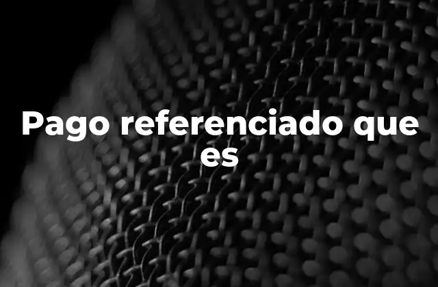 Pago Referenciado que es