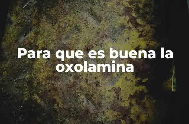 Para que es Buena la Oxolamina 2 La oxolamina y su papel en la salud digestiva