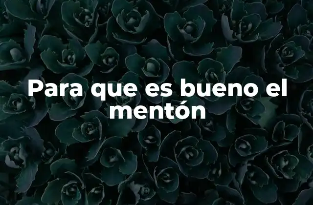 La importancia del mentón en la identidad facial