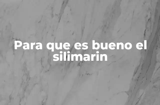 Para que es Bueno el Silimarin 2 Los beneficios del silimarin más allá del hígado