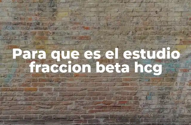 Cómo se interpreta el resultado del estudio beta hcg