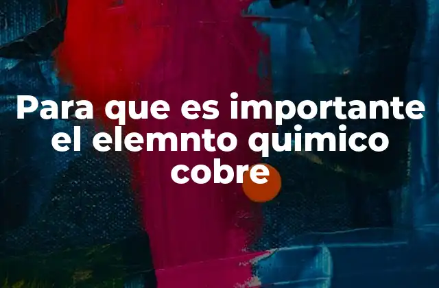 El cobre en la infraestructura global