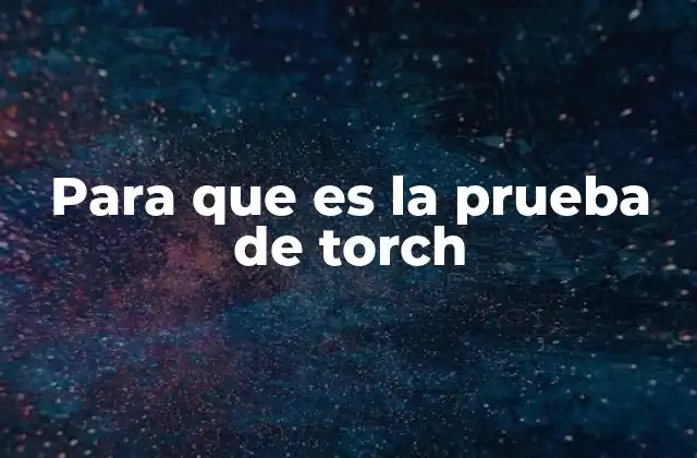 Para que es la Prueba de Torch 2 Detectando infecciones en el embarazo