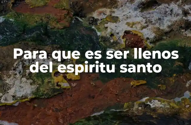 La importancia del Espíritu Santo en la vida cristiana