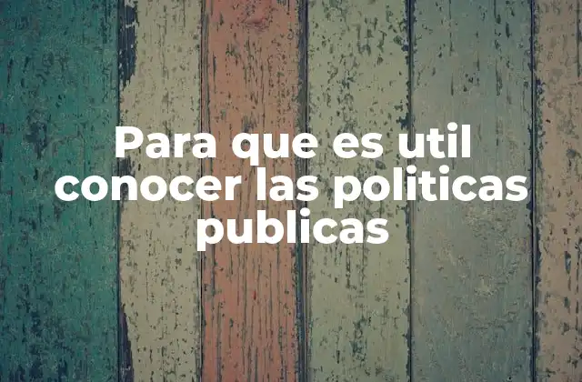 La importancia de la participación ciudadana en el diseño de políticas públicas
