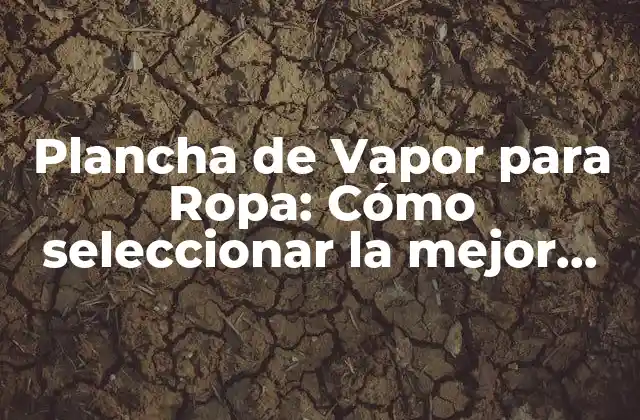 ¿Cómo funciona una Plancha de Vapor para Ropa?