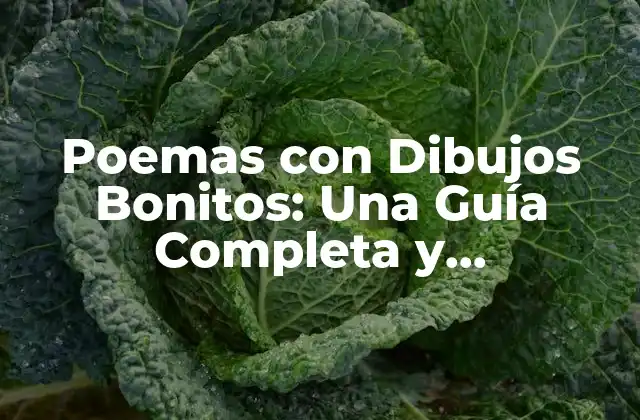 Poemas con Dibujos Bonitos: una Guía Completa y Emocionante