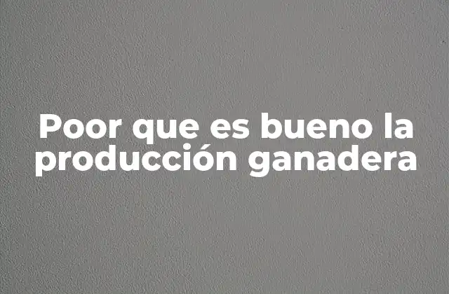 La ganadería sostenible como alternativa a modelos complejos