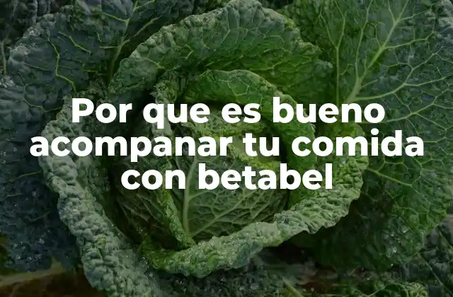 Por que es Bueno Acompanar Tu Comida con Betabel 2 El betabel como complemento nutricional en las comidas principales