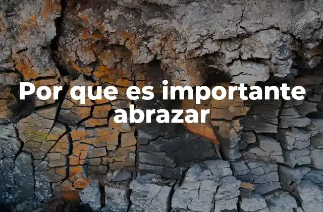 Por que es Importante Abrazar