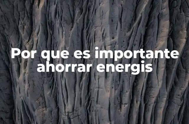 El impacto del consumo energético en el entorno