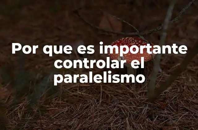 Por que es Importante Controlar el Paralelismo 2 La importancia del equilibrio en procesos simultáneos