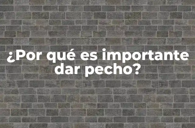 La importancia de la lactancia en la salud del bebé