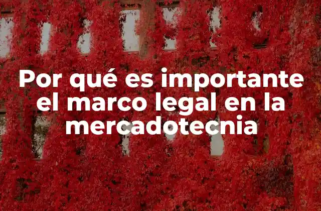 Por Qué es Importante el Marco Legal en la Mercadotecnia