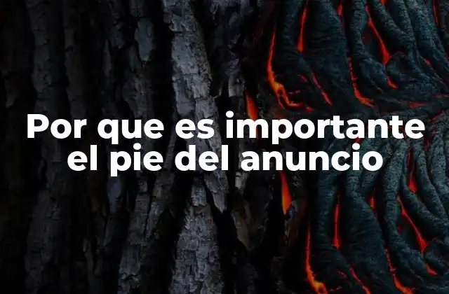 La conexión emocional del pie del anuncio