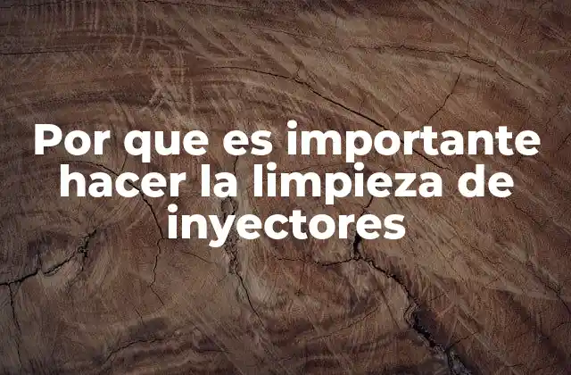 Por que es Importante Hacer la Limpieza de Inyectores