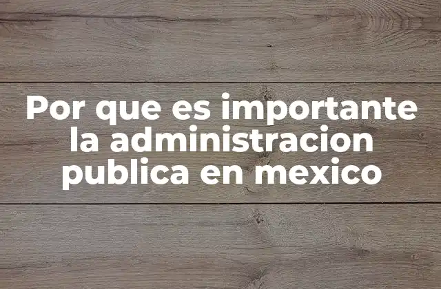 El papel del Estado en la sociedad mexicana