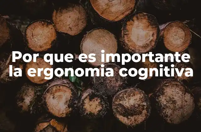 Por que es Importante la Ergonomia Cognitiva 2 La importancia de diseñar sistemas alineados con el funcionamiento del cerebro