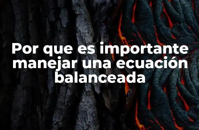 La base matemática detrás del balanceo de ecuaciones químicas