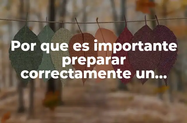 Por que es Importante Preparar Correctamente un Medio de Cultivo