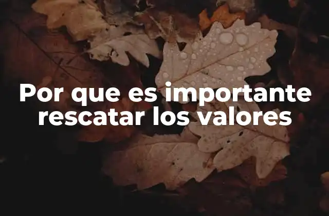Por que es Importante Rescatar los Valores 2 La importancia de los principios en la construcción de una sociedad justa