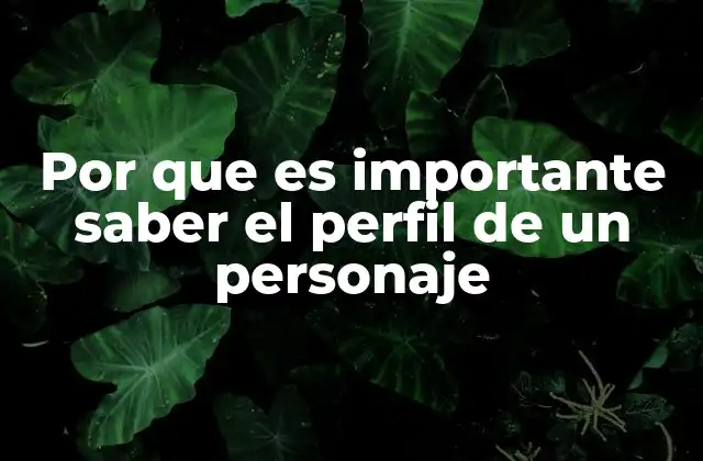 La importancia del análisis psicológico en la comprensión de personajes