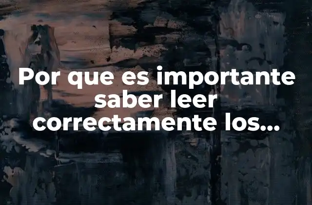 Por que es Importante Saber Leer Correctamente los Planos Arquitectonicos