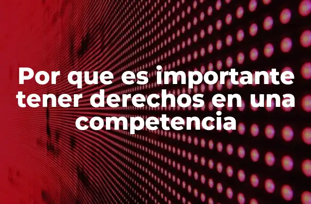 La base de la justicia en los entornos competitivos