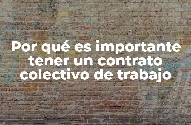 La importancia de un acuerdo laboral estructurado