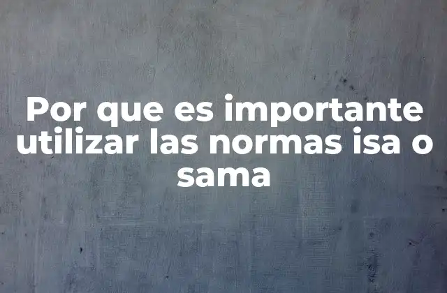 La importancia de seguir estándares internacionales en auditoría y gestión