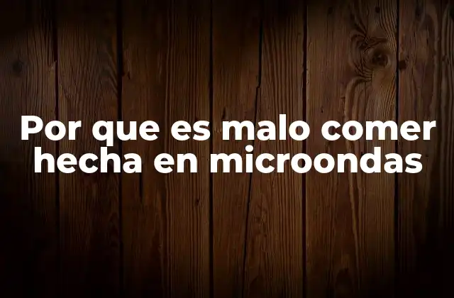 El impacto de la cocción rápida en la salud