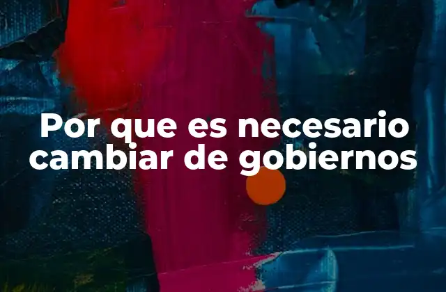 La importancia de la renovación política para el desarrollo sostenible
