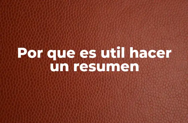 La importancia de condensar información para mejorar el entendimiento