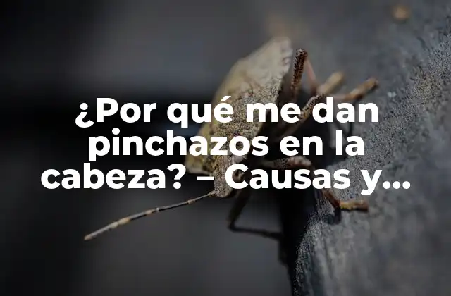 ¿por Qué Me Dan Pinchazos en la Cabeza? – Causas y Soluciones