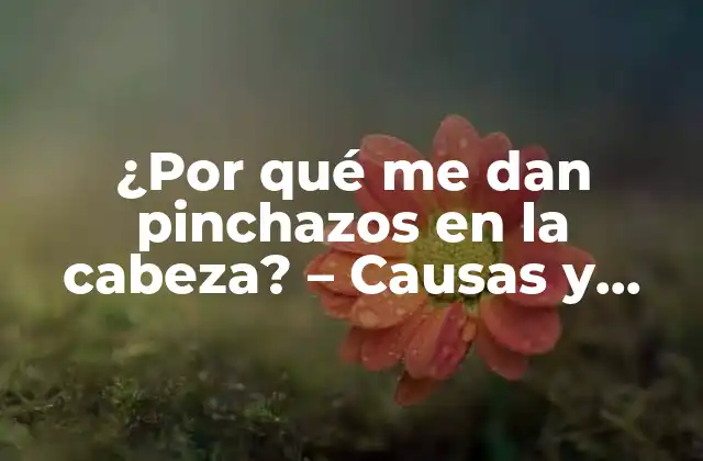 ¿por Qué Me Dan Pinchazos en la Cabeza? – Causas y Soluciones para los Pinchazos en la Cabeza