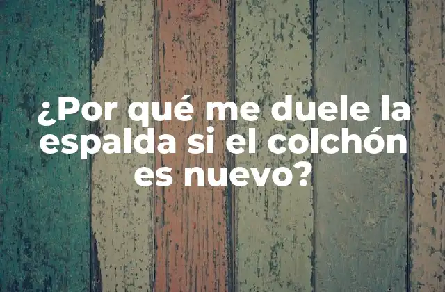 La importancia de la ergonomía en la elección del colchón