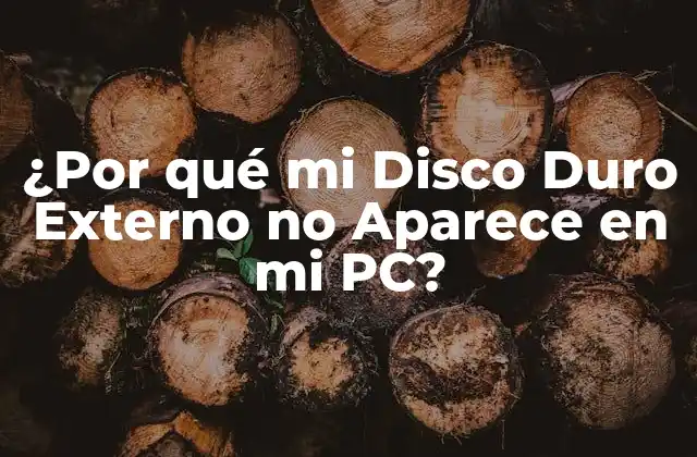 ¿por Qué Mi Disco Duro Externo No Aparece en Mi Pc? 2 Requisitos Básicos para Conectar un Disco Duro Externo