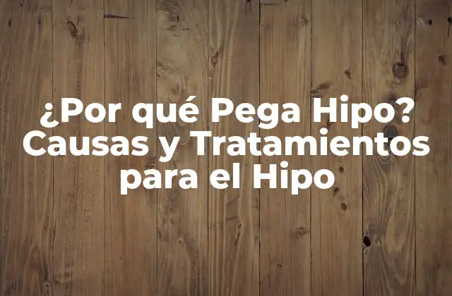 ¿por Qué Pega Hipo? Causas y Tratamientos para el Hipo