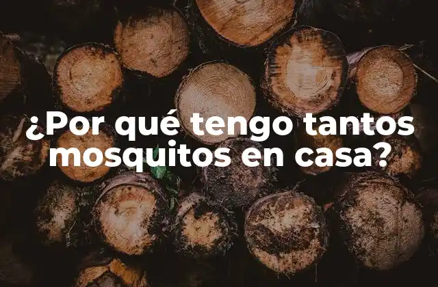 Causas comunes de la infestación de mosquitos en el hogar