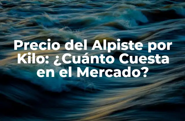 Precio Del Alpiste por Kilo: ¿cuánto Cuesta en el Mercado?
