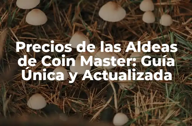 Precios de las Aldeas de Coin Master: Guía Única y Actualizada